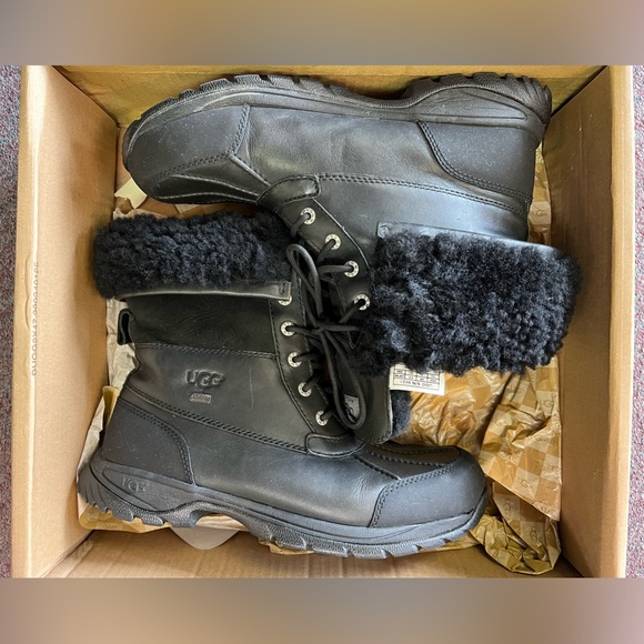 Ugg Men's Butte black boot - Picture 8 of 11